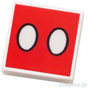画像1: 1x1タイル（ミッキーマウス パンツ 2ボタン） (1)