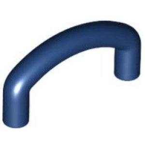 画像1: バー カーブ・アングルド1L（ダークブルー）  (1)