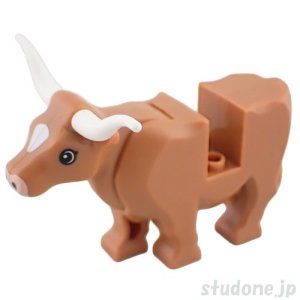 画像1: 牛・ロングホーン（ミディアムヌガー） (1)