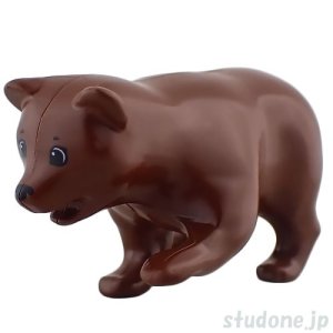 画像1: クマ・ベルビル（ブラウン）　 (1)