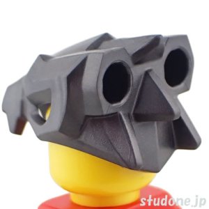 画像2: ドラゴン ハーフ ヘッドギア（パールダークグレー） (2)
