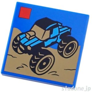画像1: 2x2タイル（City Set 60402Box・モンスター トラック） (1)