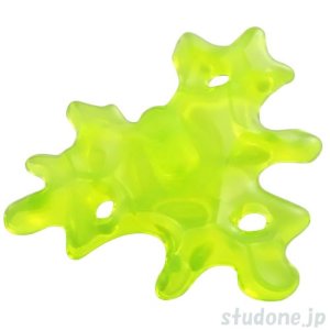 画像1: スライム ブラー・バー エンド（トランスネオングリーン） (1)