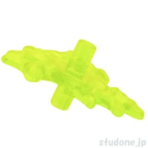 画像2: スライム ブラー・バー エンド（トランスネオングリーン） (2)
