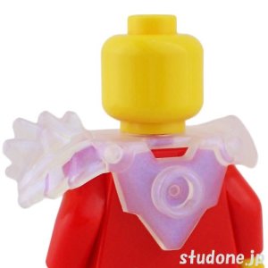 画像2: ショルダーアーマー・クリスタル（サテントランスクリア）  (2)