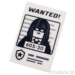 画像1: 2x3タイル（WANTED!・ミニフィグ605-20） (1)