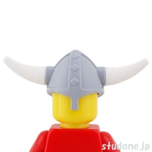 画像1: バイキング ヘルメット（ライトブルーイッシュグレー） (1)