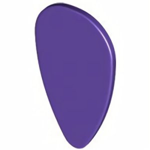 画像1: オーバル シールド（ダークパープル） (1)