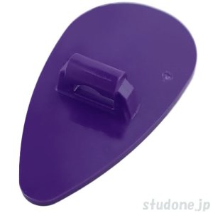 画像2: オーバル シールド（ダークパープル） (2)