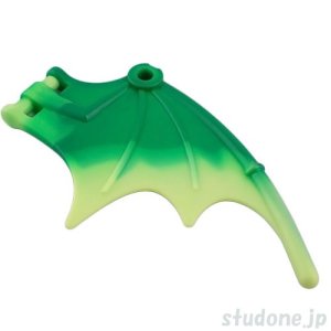 画像1: ドラゴンウィング8 1/4x5（グリーン/イエローウイッシュグリーン マーブル）  (1)