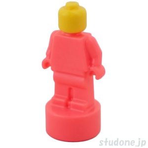 画像1: フィグスタチュー1x1（コーラル/イエロー ヘッド） (1)