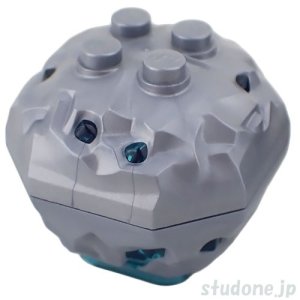 画像1: ロック4x4・クリスタル（フラットシルバー/トランスライトブルー） (1)