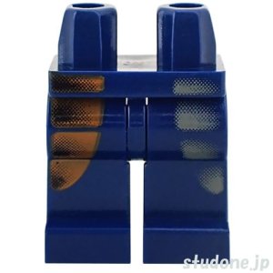 画像1: レッグ（ダークブルー・ダークグレー/オレンジ パネル 色あせ） (1)
