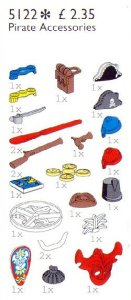 LEGO Pirate Accessories