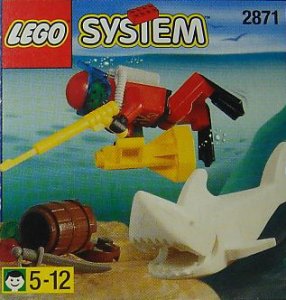 LEGO Diver & Shark