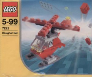 LEGO Red Helicopter