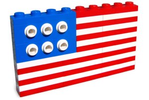 LEGO U.S. Flag