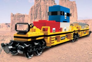 LEGO TTX Intermodal Double-Stack Car（送料無料）