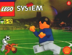 LEGO SHELL Promotional Soccer World Team Player