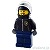 LEGO レゴ ミニフィグ  ランボルギーニ・カウンタック ドライバー パーツ 正面画像