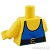 LEGO レゴ アクセサリー トルソー（タンクトップ ライトニング・レスリング ベルト） パーツ 部品 後ろ画像