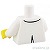LEGO レゴ アクセサリー トルソー（ラボコート ホワイト・ベスト/ペン） パーツ 部品 正面画像