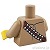 LEGO レゴ アクセサリー トルソー（シャツ ダークタン・アムニッションベルト/マップ）  パーツ 部品 後ろ画像