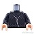 LEGO レゴ アクセサリー トルソー（マリー・キュリー）  パーツ 部品 正面画像