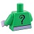 LEGO レゴ アクセサリー トルソー（リドラー・SH0240）  パーツ 部品 後ろ画像