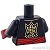 LEGO レゴ アクセサリー トルソー（ドリックス）  パーツ 部品 後ろ画像