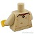LEGO レゴ アクセサリー トルソー（ジャケット タン・ボタンパネル/ジッパー）  パーツ 部品 後ろ画像