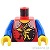 LEGO レゴ アクセサリー トルソー（キャッスル アーマー・スタンディング ドラゴン） パーツ 部品 正面画像