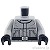 LEGO レゴ アクセサリー トルソー（インペリアル AT-ST パイロット・SW0401）  パーツ 部品 後ろ画像