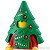LEGO レゴ アクセサリー クリスマス ツリー コスチューム パーツ 部品 正面画像