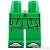 LEGO レゴ アクセサリー  レッグ（ブライトグリーン・ローブエンド） パーツ 部品