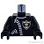 LEGO レゴ アクセサリー  トルソー（ポリス レザー ジャケット ブラック・ジッパー/スター バッジ） パーツ 部品