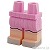 LEGO レゴ アクセサリー  レッグ（ブライトピンク・プリーツ/ブーツ） パーツ 部品