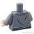 LEGO レゴ アクセサリー トルソー（カーディガンセーター ダークブルーイッシュグレー・スリザリン） パーツ 部品 後ろ画像