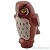 LEGO レゴ アクセサリー 動物パーツ　フクロウ・プリント（レディッシュブラウン） 部品