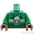 LEGO レゴ アクセサリー トルソー(フェアアイルセーター グリーン・グリンディロー) パーツ 部品 正面画像