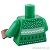 LEGO レゴ アクセサリー トルソー(フェアアイルセーター グリーン・グリンディロー) パーツ 部品 後ろ画像