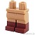 LEGO レゴ アクセサリー レッグ(ミディアムヌガー・レディッシュブラウン) パーツ 部品