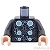LEGO レゴ アクセサリー トルソー（トール・sh1069） パーツ 部品 正面画像
