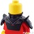 LEGO レゴ アクセサリー ネックプロテクター・ショルダーパッド・ザ・グランド・インクイジター（ブラック） パーツ 部品 正面画像