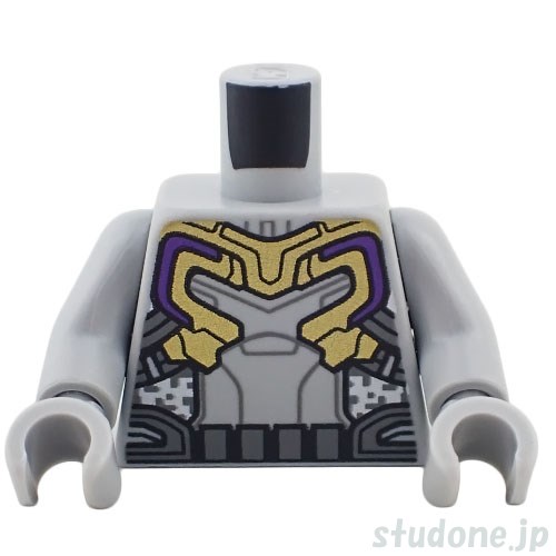 LEGO レゴ アクセサリー トルソー(ハイドラ・ヘンチマン) パーツ 部品 正面画像