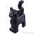 LEGO レゴ アクセサリー 動物パーツ 猫・TYPE2(ブラック・ライムアイ) 部品
