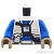 LEGO レゴ アクセサリー トルソー(キャプテン・ポーター) パーツ 部品 正面画像