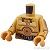 LEGO レゴ アクセサリー トルソー(C-3PO・sw1209) パーツ 部品 正面画像