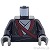 LEGO レゴ アクセサリー トルソー(ローブ ブラック・刀 鞘 ダークレッド) パーツ 部品 正面画像