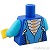 LEGO レゴ アクセサリー トルソー（ネックス・ナイツ アーマー・ロビン） パーツ 部品 後ろ画像